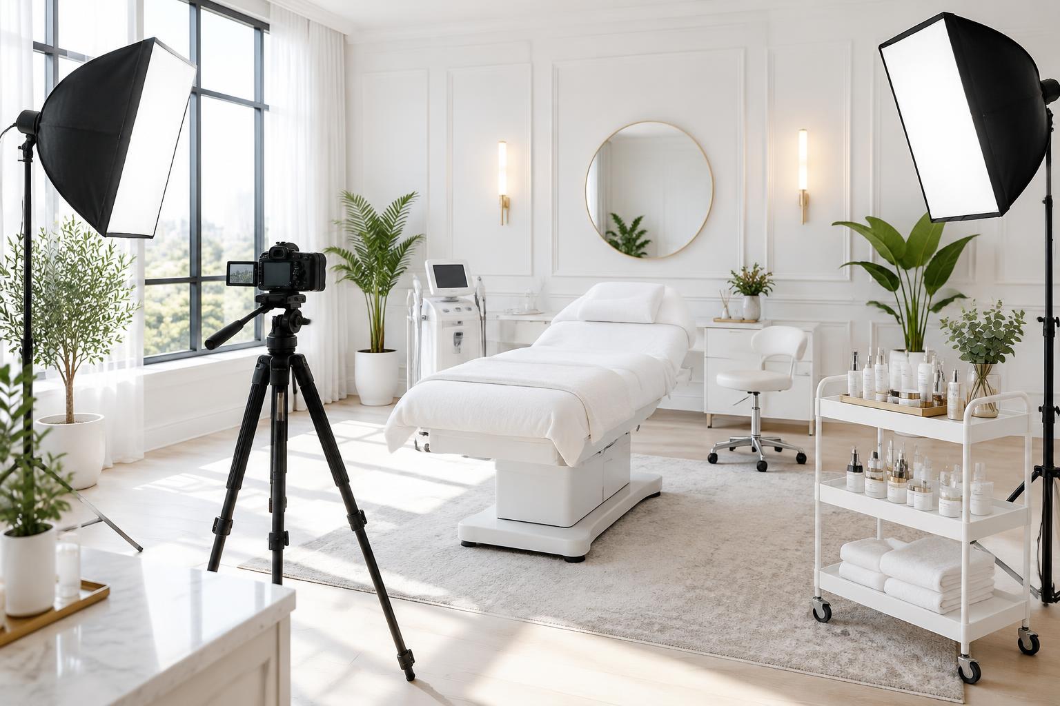 White creative studio space